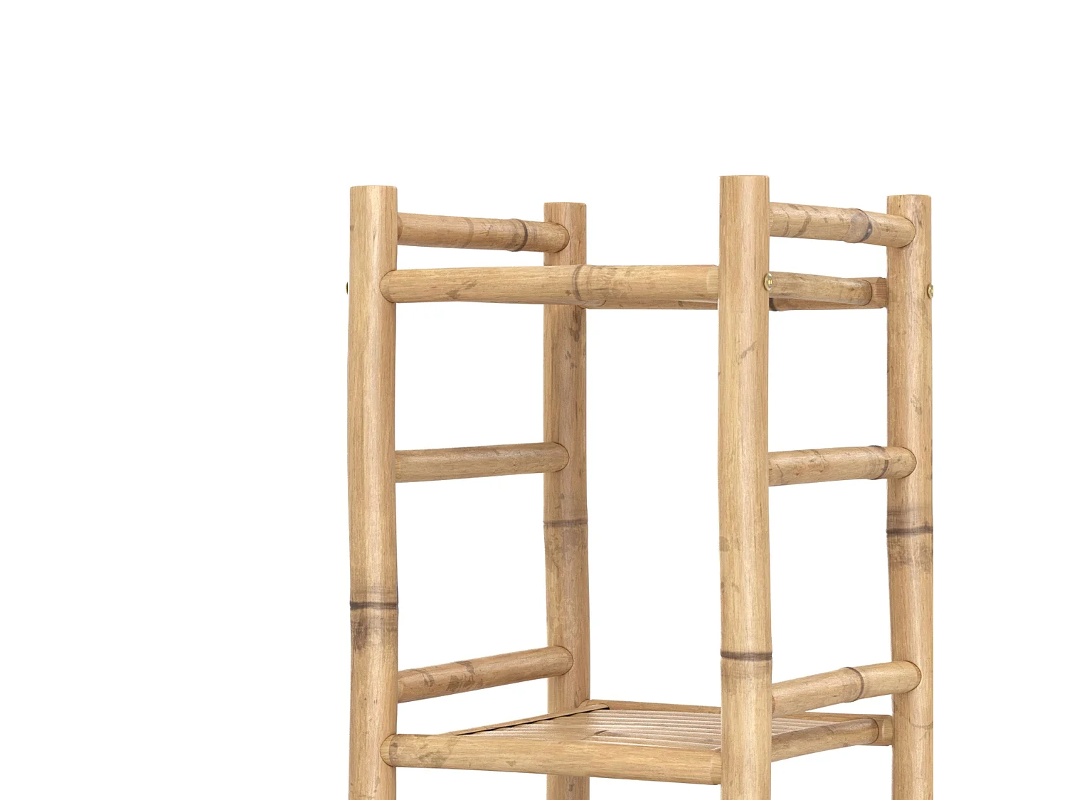 Scaffale in bambù, 3 livelli - Bami