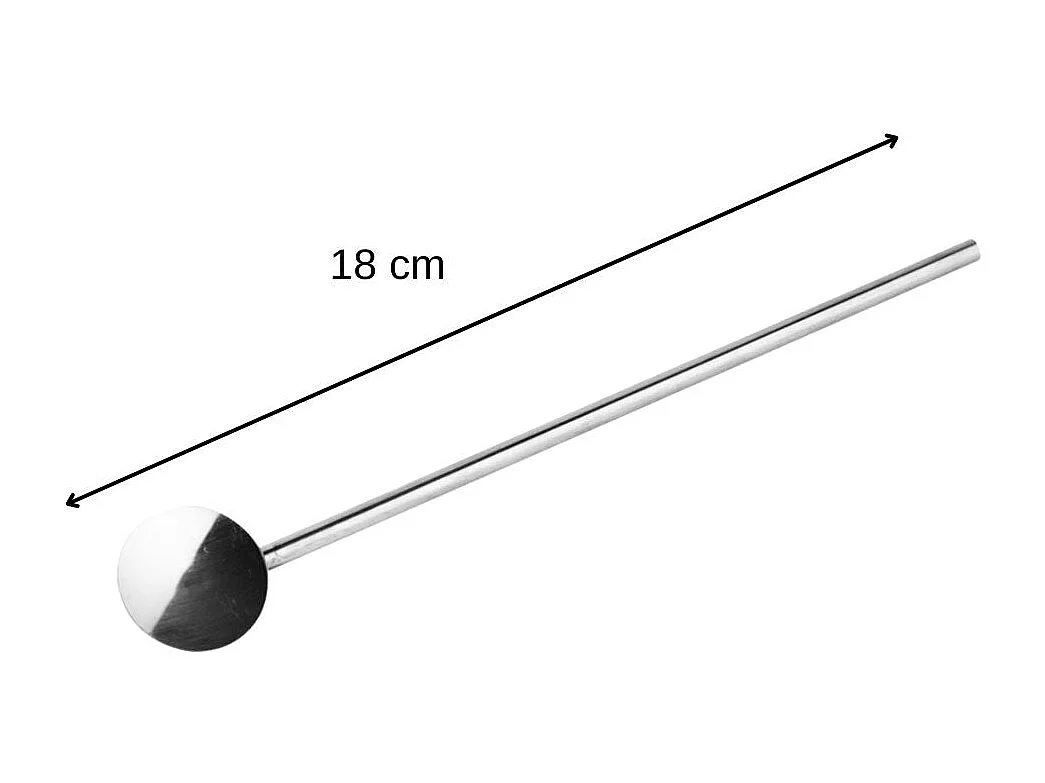 Trio cocktails shaker, doseur à alcool et 3 cuillères à cocktail inox Fackelmann Bar Concept