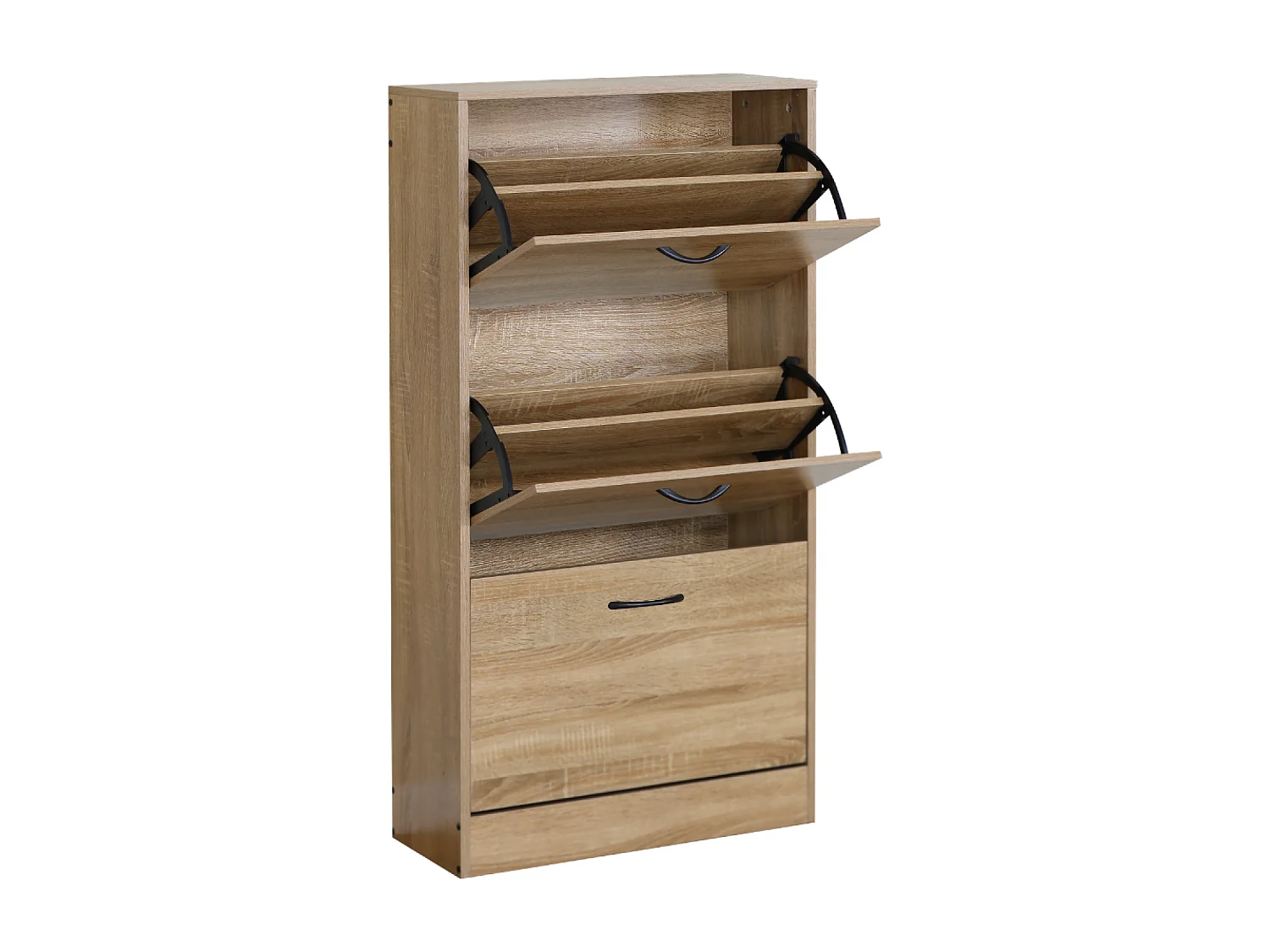 Meuble à chaussures 116x60cm bois TALLI