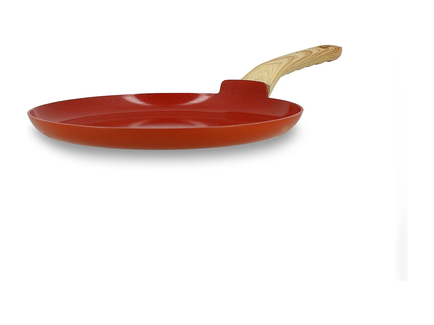 Menastyl - Crepiere Colorama 26cm Aluminium Recycle Brique Induction