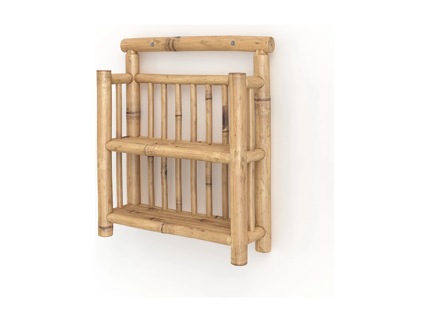 Petite étagère suspendue en bambou - Bami