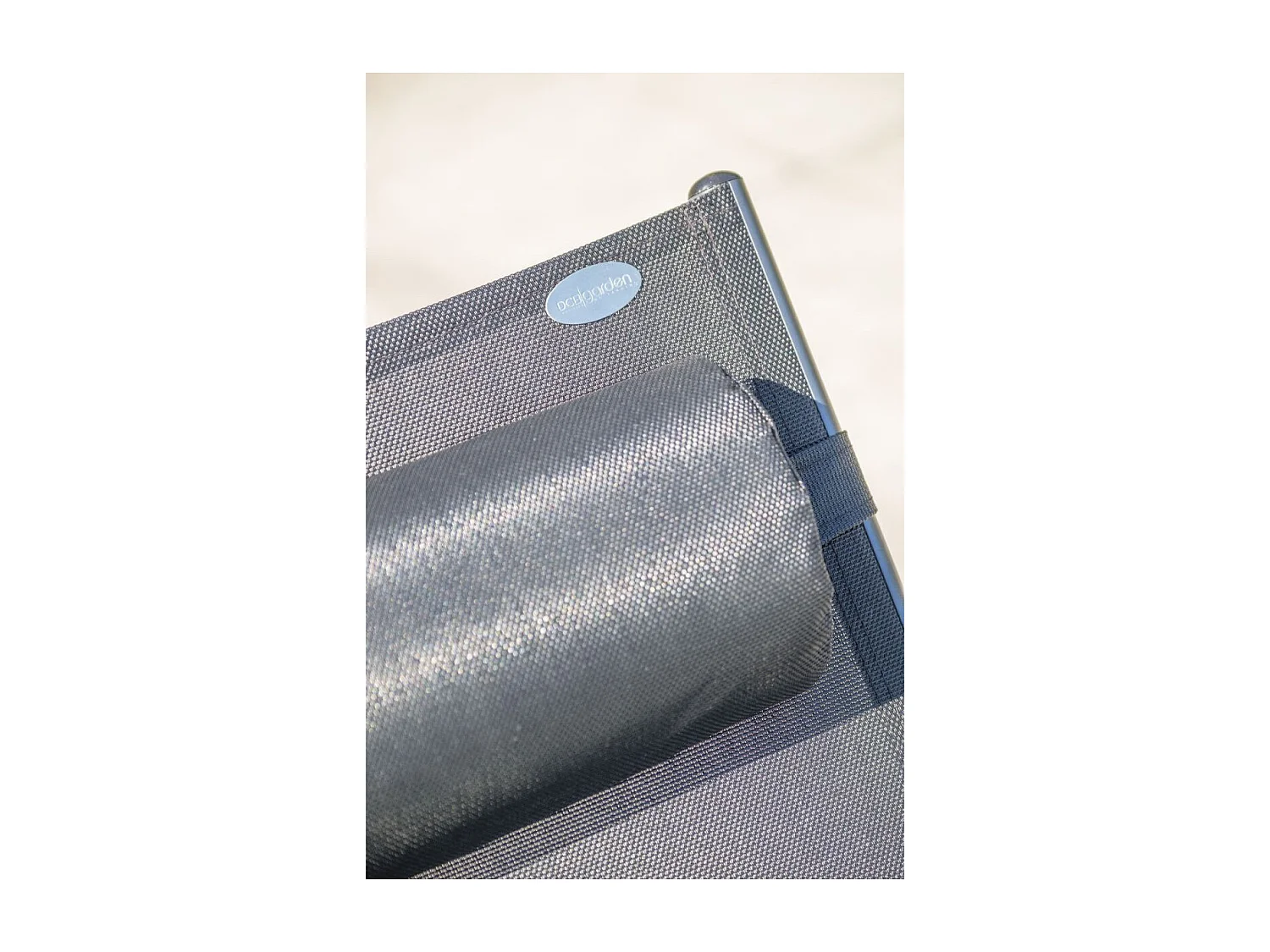 Lot de 2 Bains de Soleil "Cloé" 170cm Noir