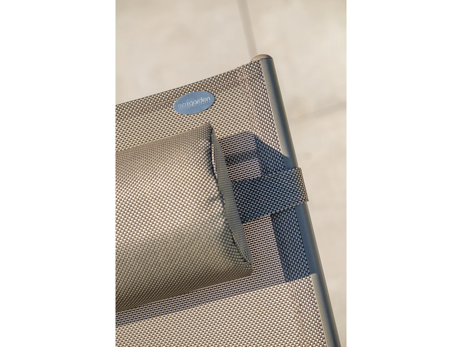 Lot de 2 Bains de Soleil "Cloé" 170cm Cappuccino