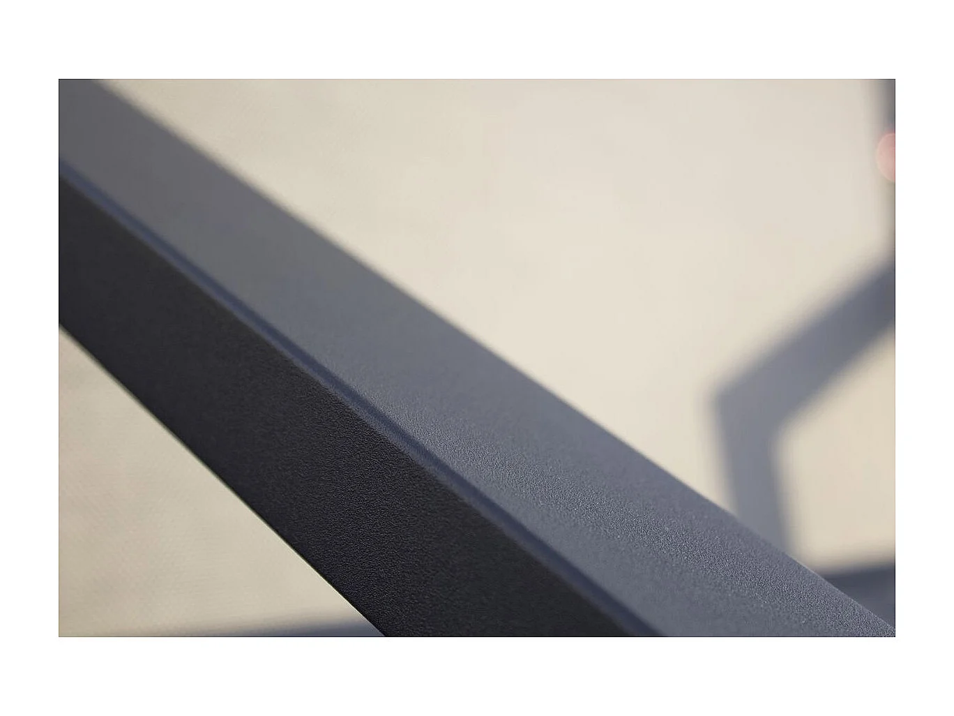 Lot de 2 Bains de Soleil Multi-Positions "Ibiza" 210cm Gris Anthracite