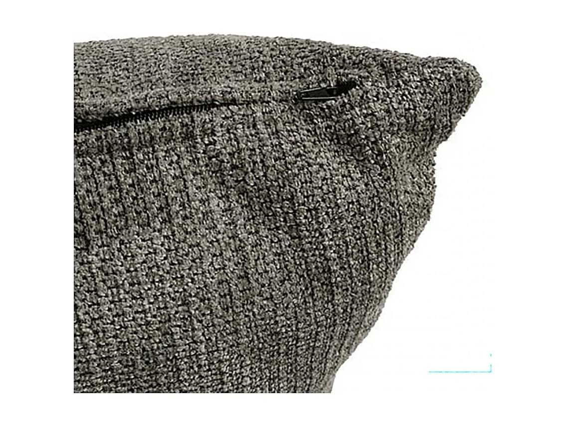 Lit fauteuil convertible de couleur grise anthracite avec des pieds en bois - Longueur 92 x Profondeur 88 x Hauteur 82 cm