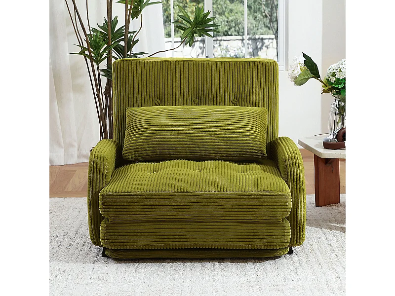 Canapé Modulable 4-en-1 en Cordon - Confort Salon, Relax et Lit Rapide pour un Intérieur Polyvalent