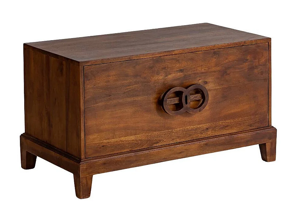 Table basse en bois d'acacia Quilla