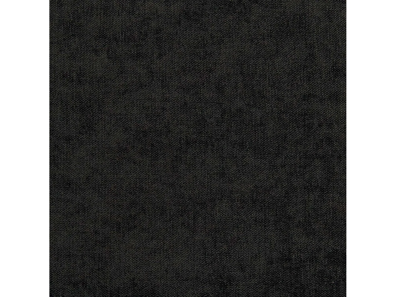 Ensemble de 2 chaises antrée en tissu gris charbon structure anthracite