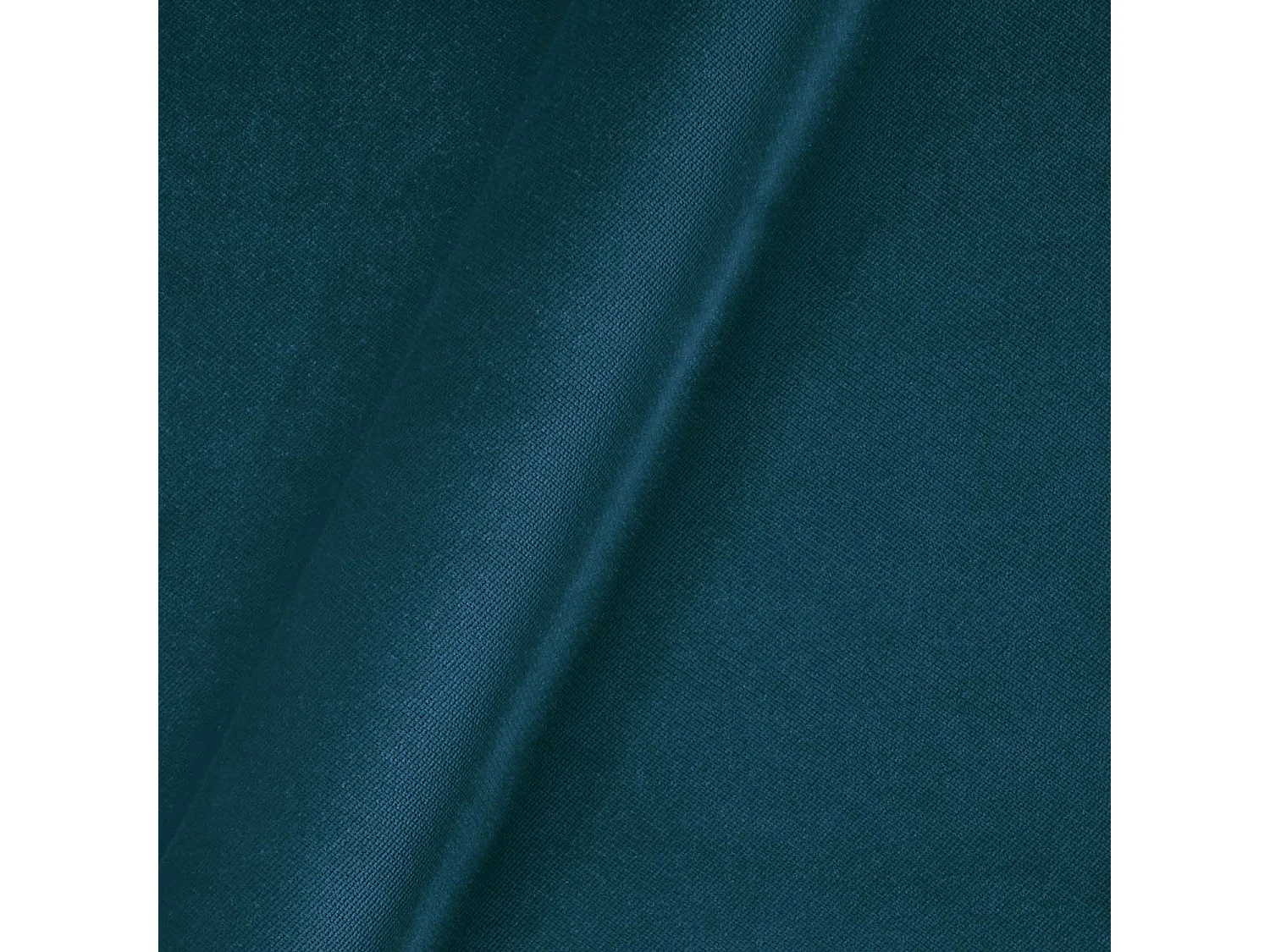 Ensemble de 2 chaises antéa structure gris charbon en velours bleu profond