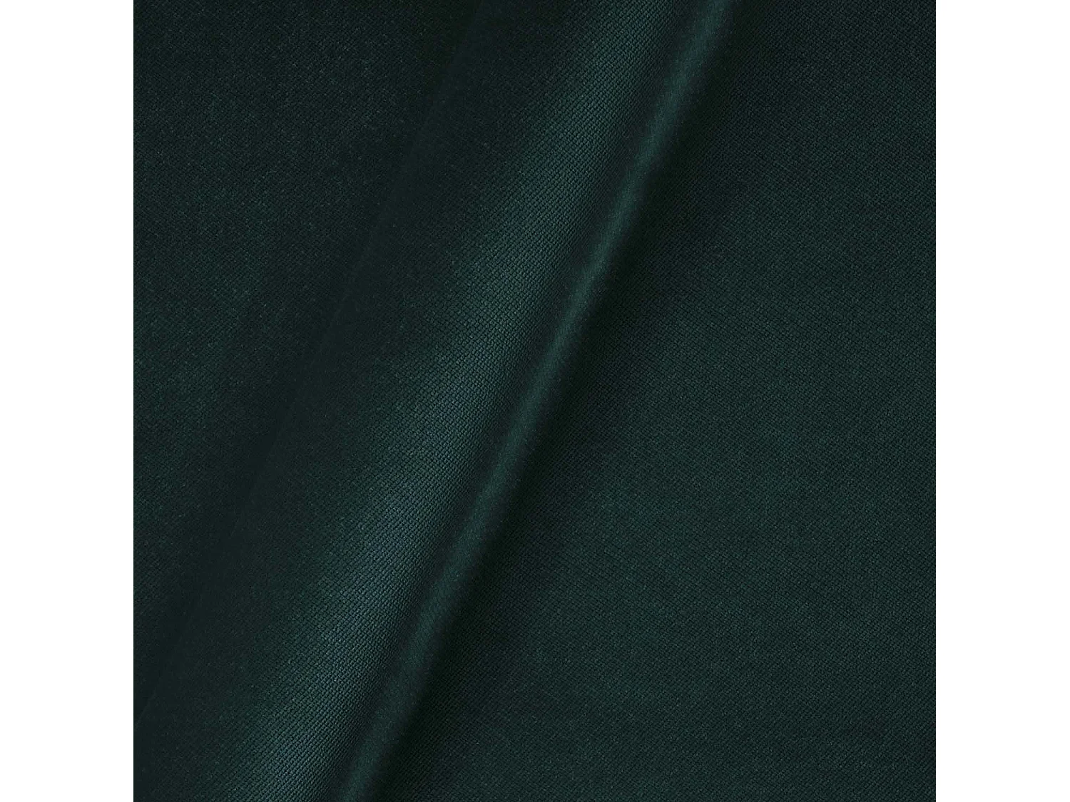 Ensemble de 2 chaises antea  structure gris charbon en velours vert foncé