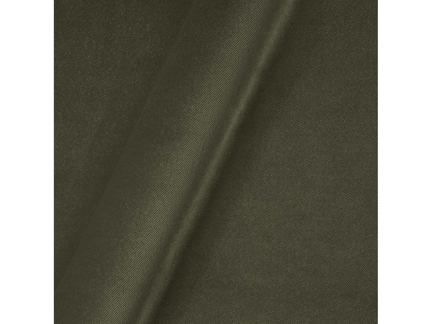 Ensemble de 2 chaises antea  en tissu mousse gris charbon en velours vert mousse