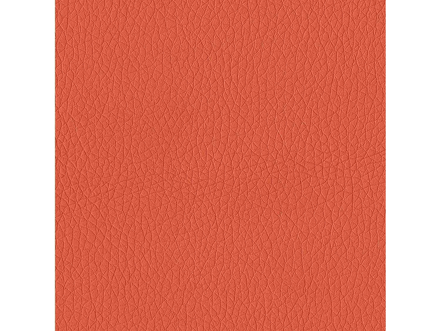 Ensemble de 2 chaises en mako - cadre gris charbon, imitation cuir orange