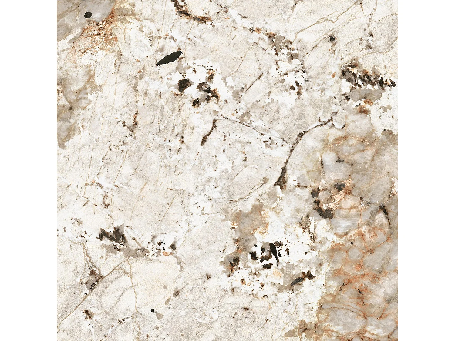 Table fixe à ruban - gris fusain, baril à bord incliné, porcelaine en toundra