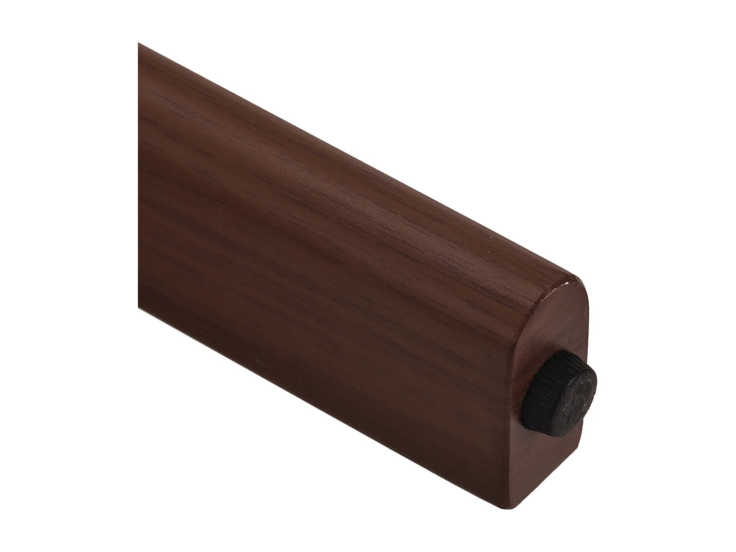 Lot de 2 Chaises de salle à manger - 53 x 47.5 x 85.5 cm - avec rembourrage + pieds réglables en fer - Flanelle - beige + marron