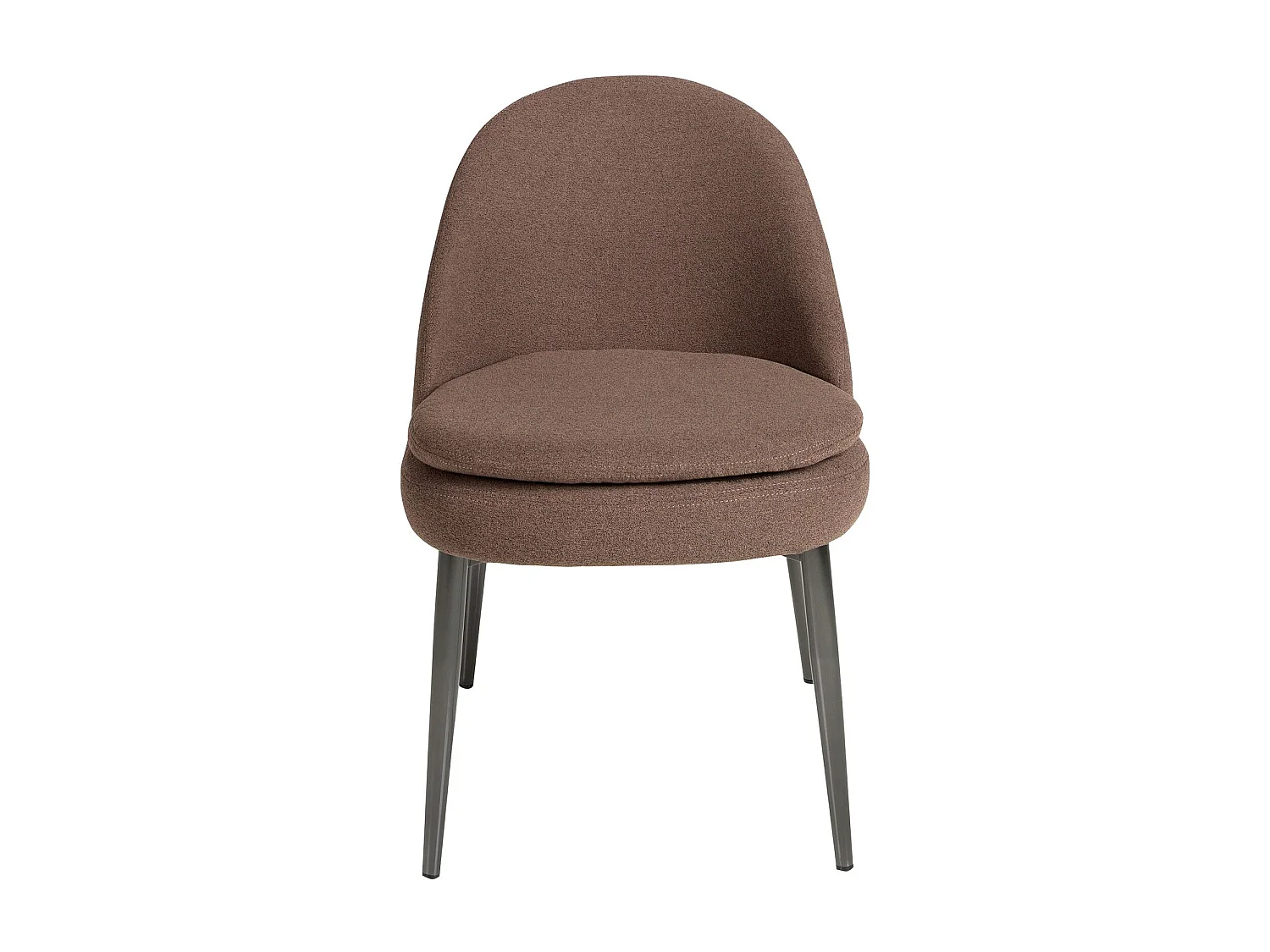 Dark brown fabric chair 4236 ANGEL CERDA