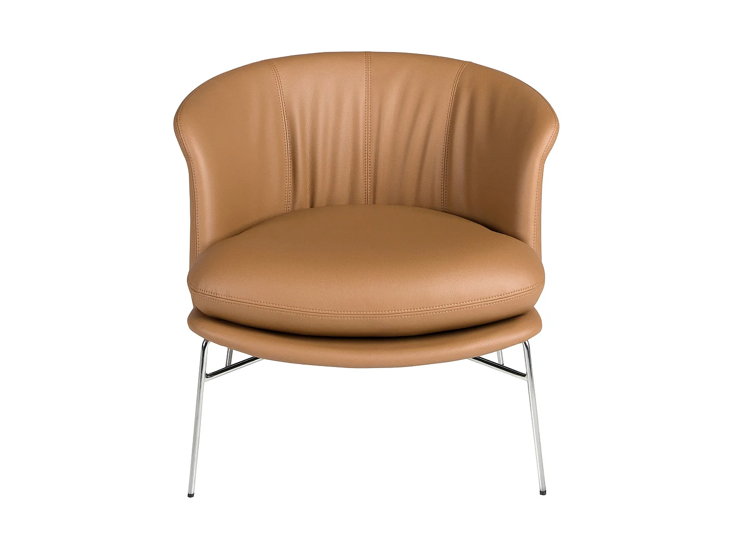 Fauteuil en similicuir marron 5192 ANGEL CERDA