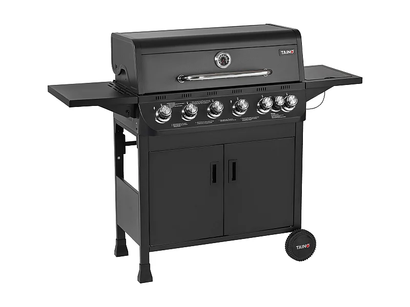Gasgrill BRANDO 6+1 Schwarz