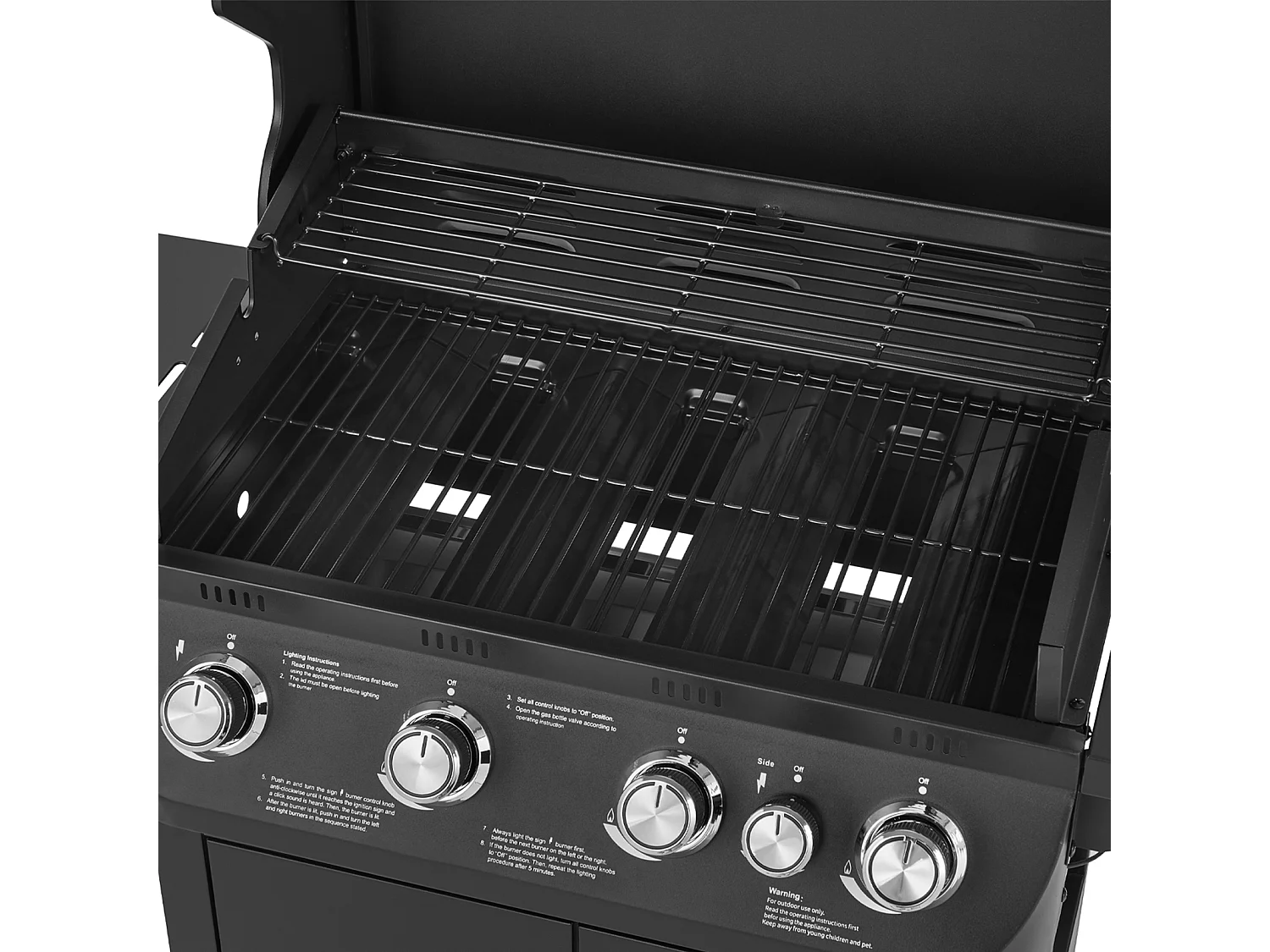 Gasgrill  BRANDO 4+1