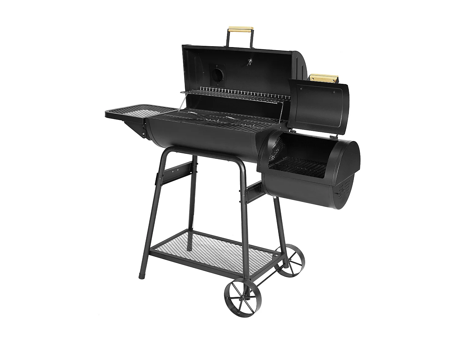 TAINO KAMAYO Smoker - Barbecue Fumoir vertical et Gril à charbon de bois Petit format