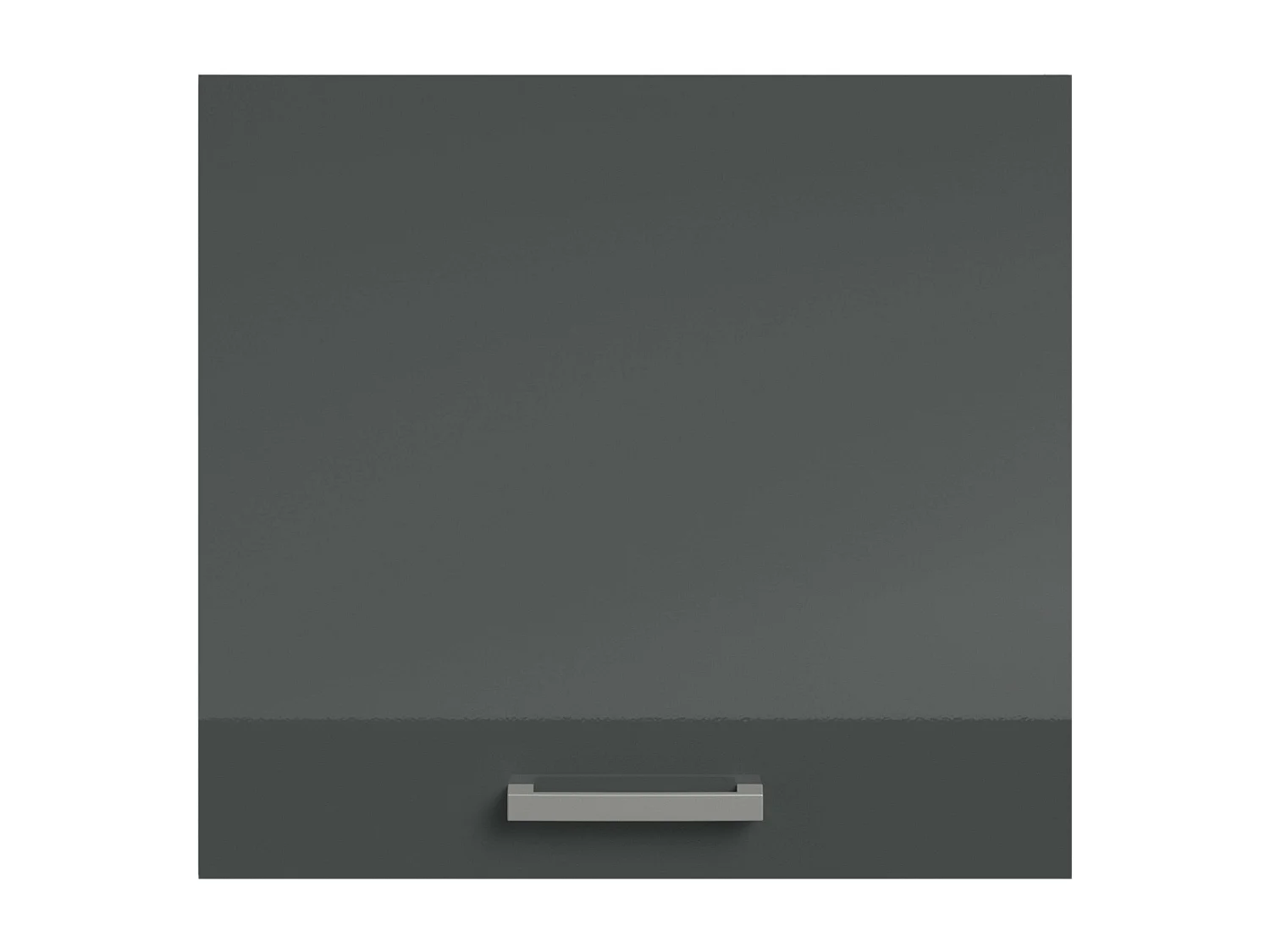 Módulo alto Vetro cocina 1 puerta blanco y gris brillante 55x60x33 cm