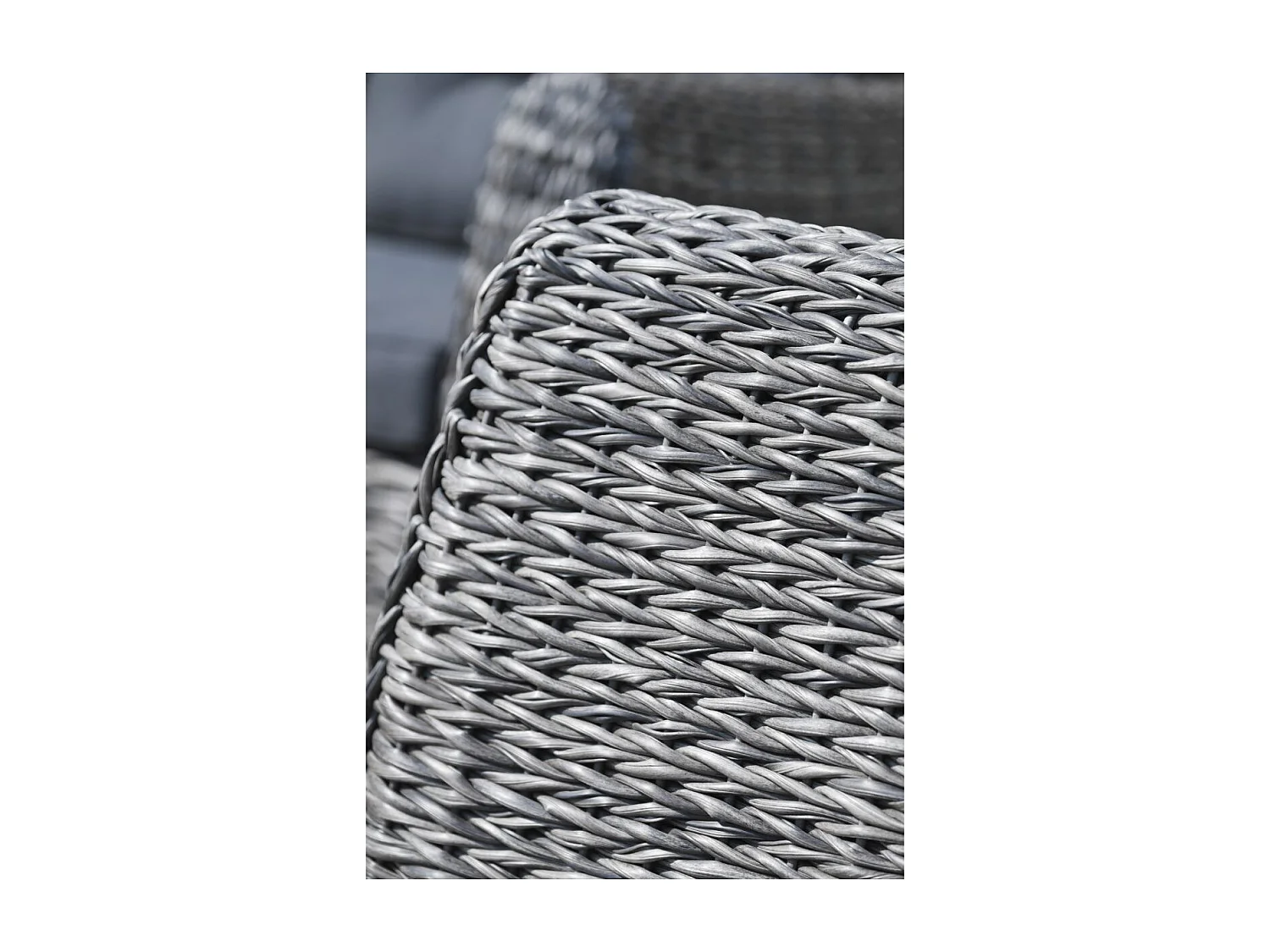 Salón de jardín 7 plazas de resina trenzada