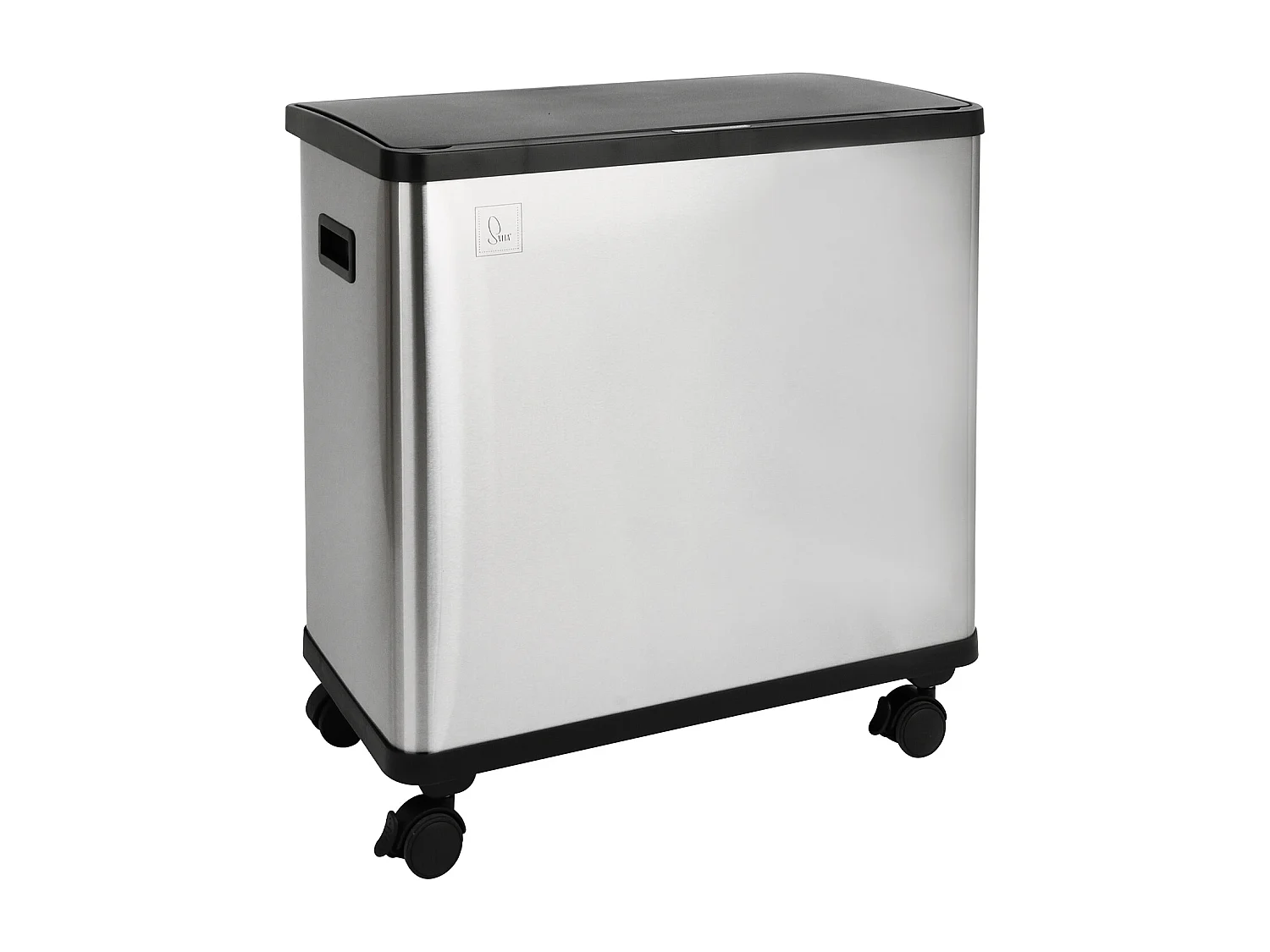 SVITA Poubelle à capteur SR3X18 54L Argent