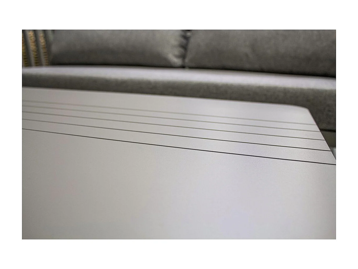 Conjunto de mobiliário de jardim de 5 lugares em alumínio