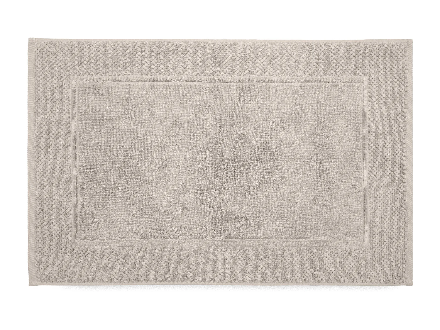Tapis de bain coton 1000 g/m² 50x80 cm TETHYS beige Chanvre