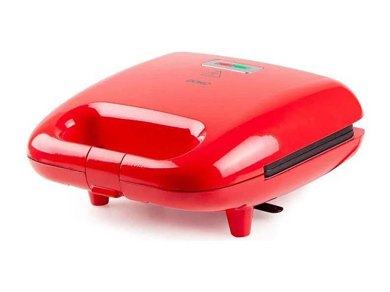 DOMO - DO9242W - Appareil a croque monsieur - 5 en 1 - 5 jeux de plaques anti-adhesives interchangeables - 750W