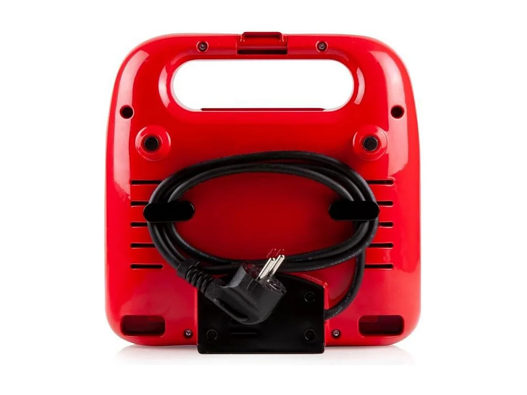 DOMO - DO9242W - Appareil a croque monsieur - 5 en 1 - 5 jeux de plaques anti-adhesives interchangeables - 750W