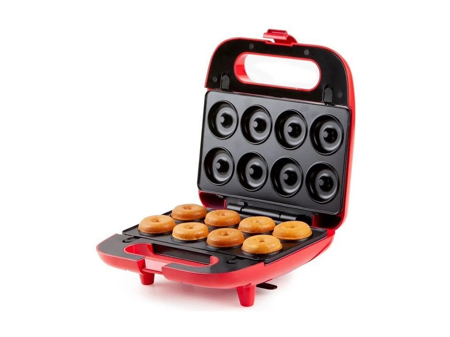 DOMO - DO9242W - Appareil a croque monsieur - 5 en 1 - 5 jeux de plaques anti-adhesives interchangeables - 750W