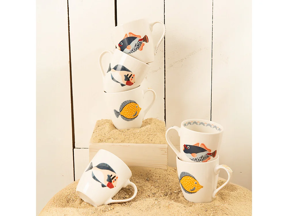 Coffret de 6 tasses Lorient 23 cl