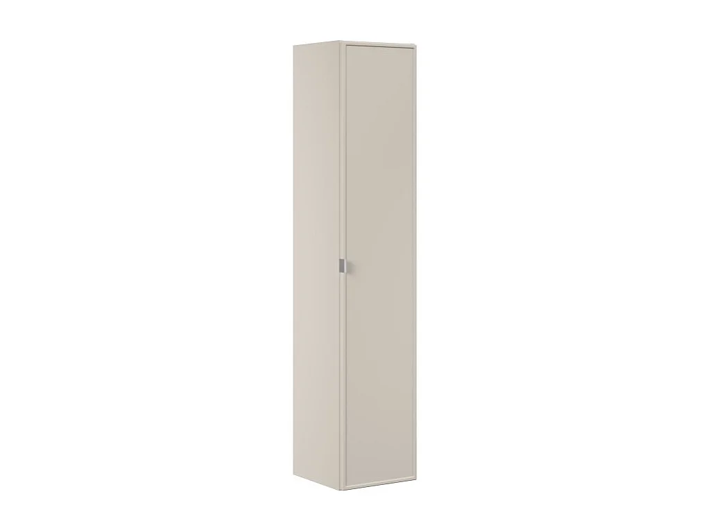 Colonne de salle de bain BRAZZA – 1 porte – Coloris marron congo – 140 cm – À suspendre