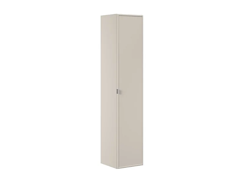 Colonne de salle de bain BRAZZA – 1 porte – Coloris marron congo – 140 cm – À suspendre