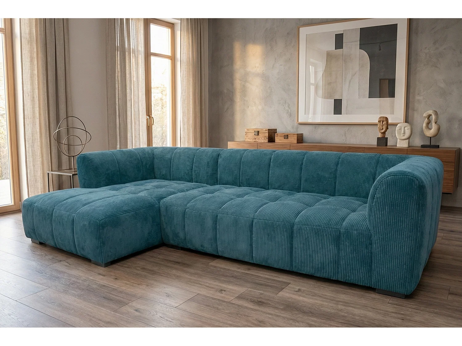 Canapé d’angle moderne Imola – confort et élégance intemporelle