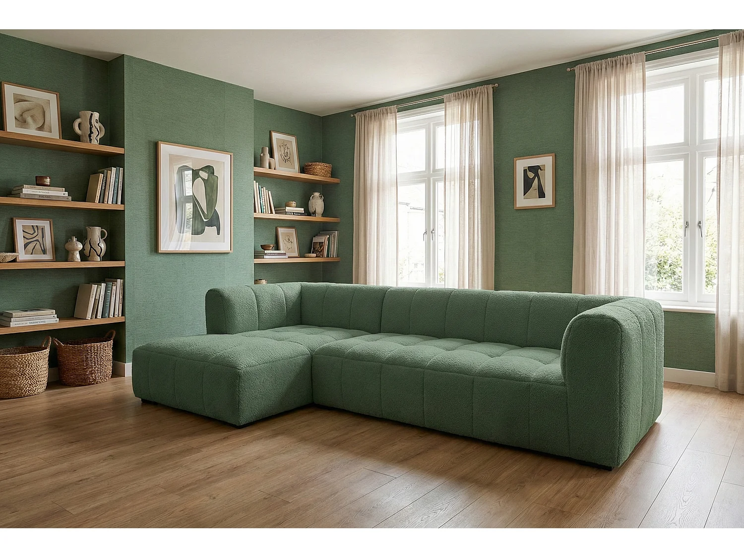 Canapé d’angle moderne Imola – confort et élégance intemporelle