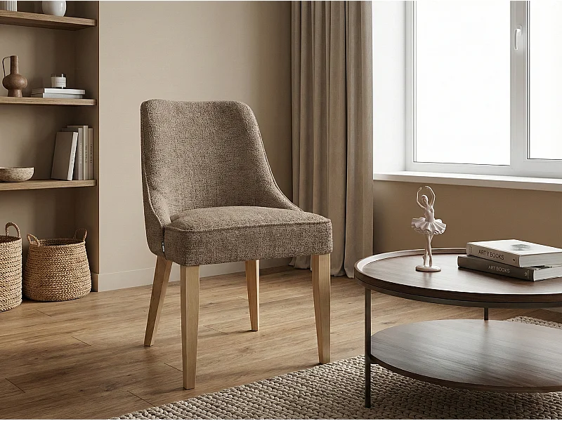 Chaise design Diamond – élégance moderne et dossier ergonomique