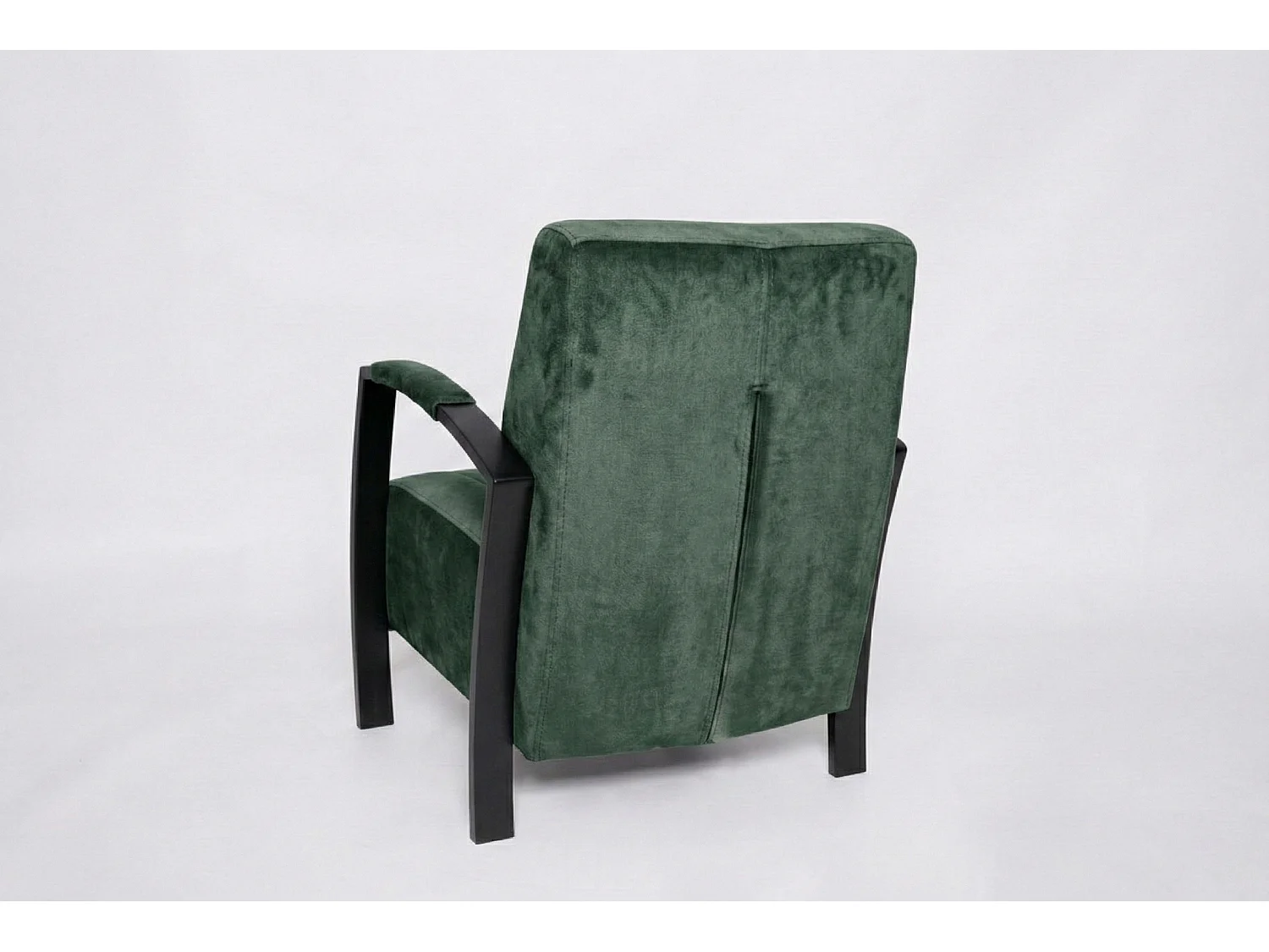 Fauteuil moderne en tissu couleur vert – style contemporain - Looft