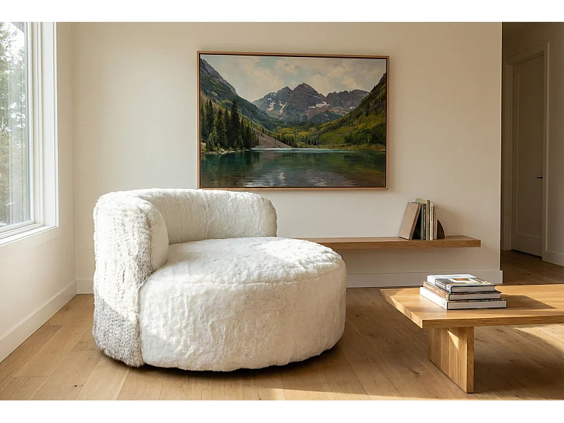 Canapé Luna deux places moderne | Assise confortable en mousse haute résilience | Design premium