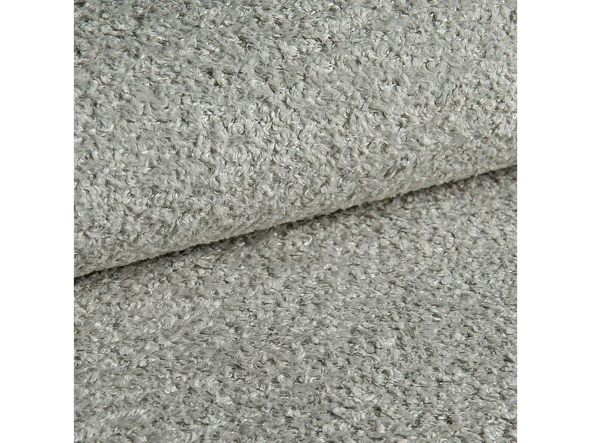 Fauteuil moderne en tissu couleur gris – style contemporain - Breeze