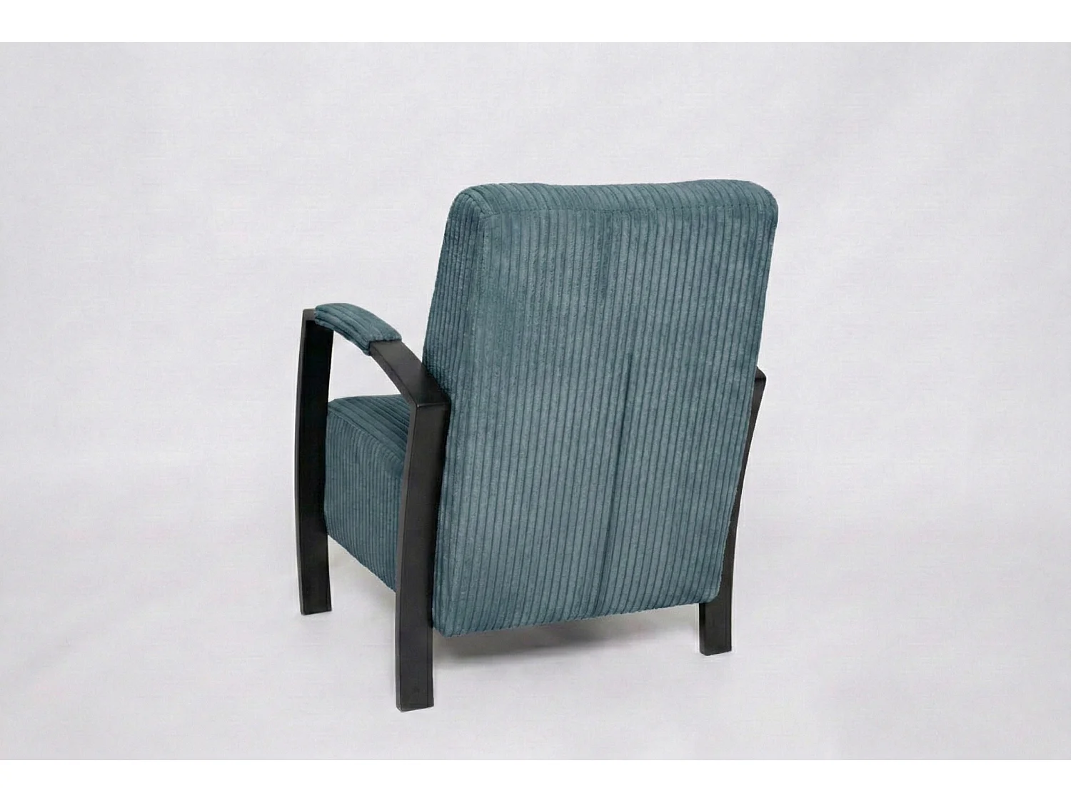 Fauteuil moderne en tissu couleur bleu – style contemporain - Looft