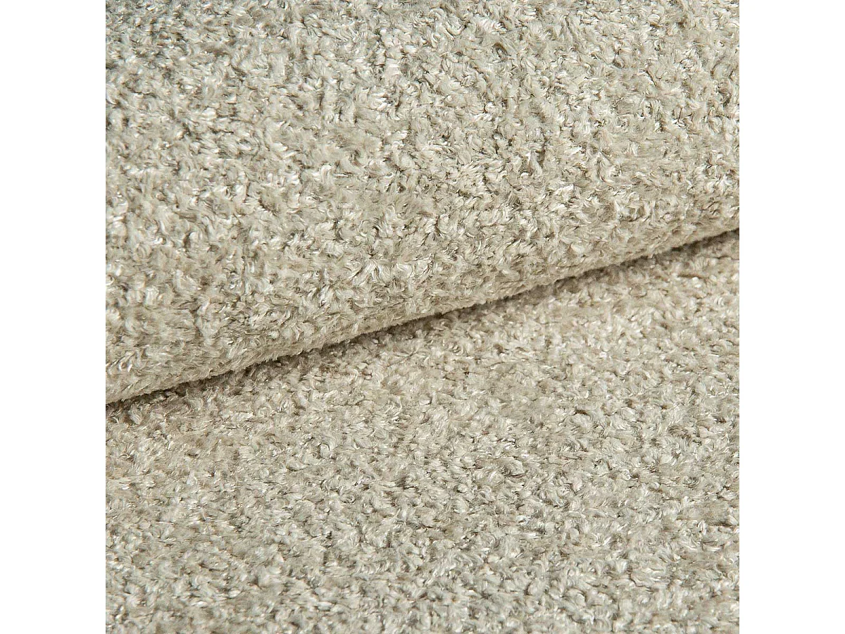 Fauteuil moderne en tissu couleur creme – style contemporain - Breeze