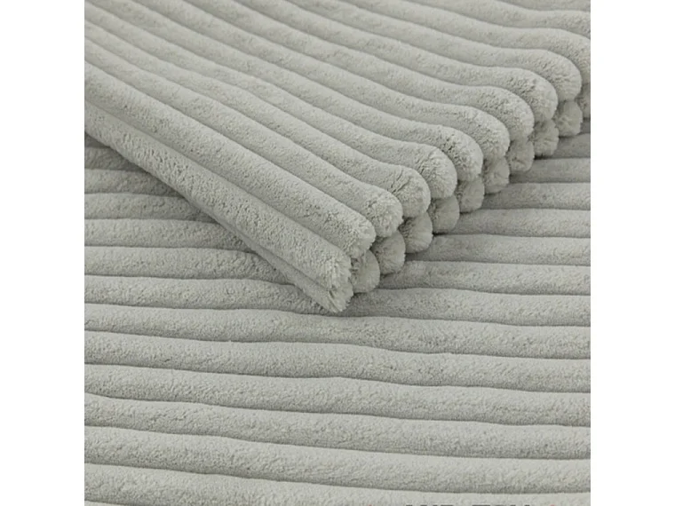 Fauteuil moderne en tissu couleur gris clair – style contemporain - Looft