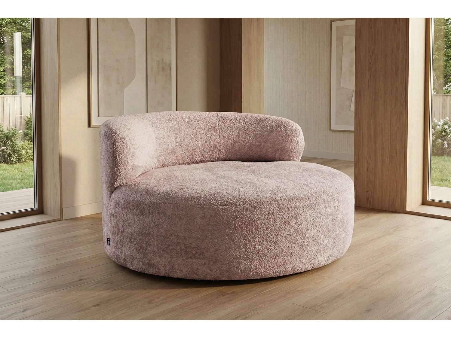 Canapé Luna deux places moderne | Assise confortable en mousse haute résilience | Design premium