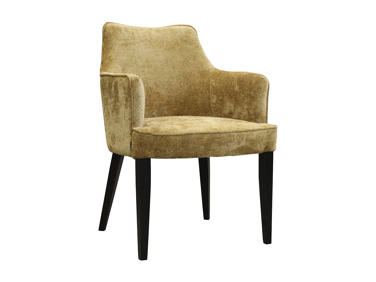 Chaise moderne Diamond Arm avec accoudoirs et pieds en bois