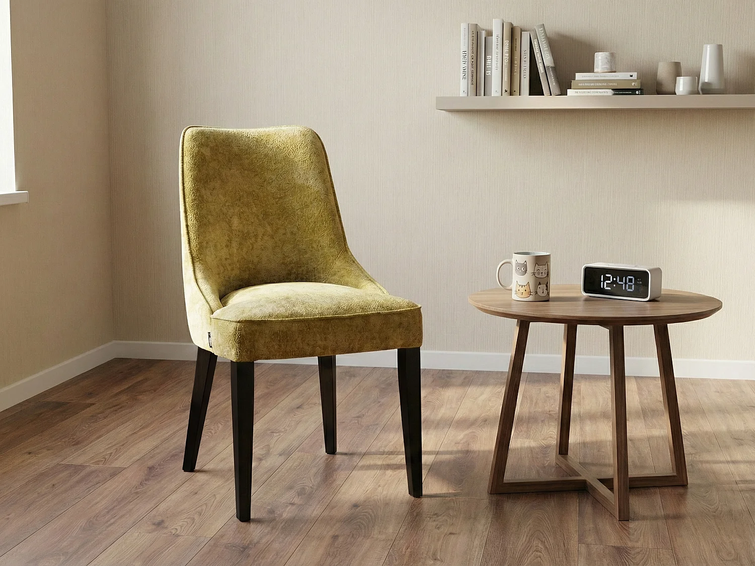 Chaise design Diamond – élégance moderne et dossier ergonomique