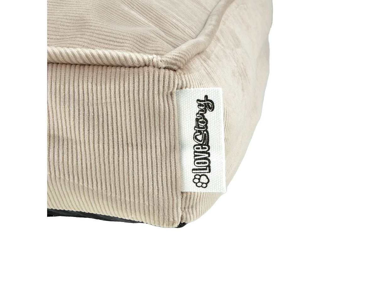 Coussin Pour Chien & Chat Velours "Crafty" 107cm Noisette