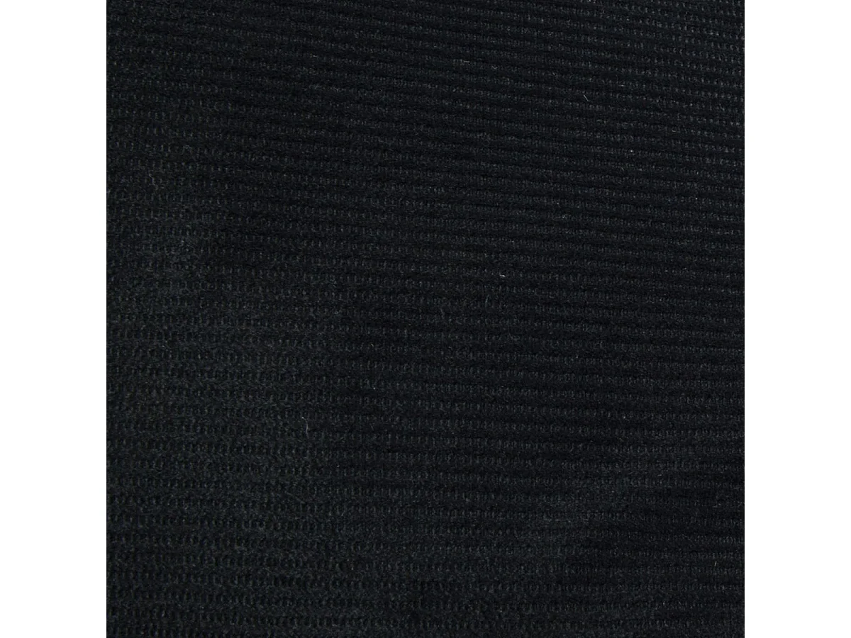 Coussin Rectangle Chien & Chat Velours "Crafty" 80cm Noir