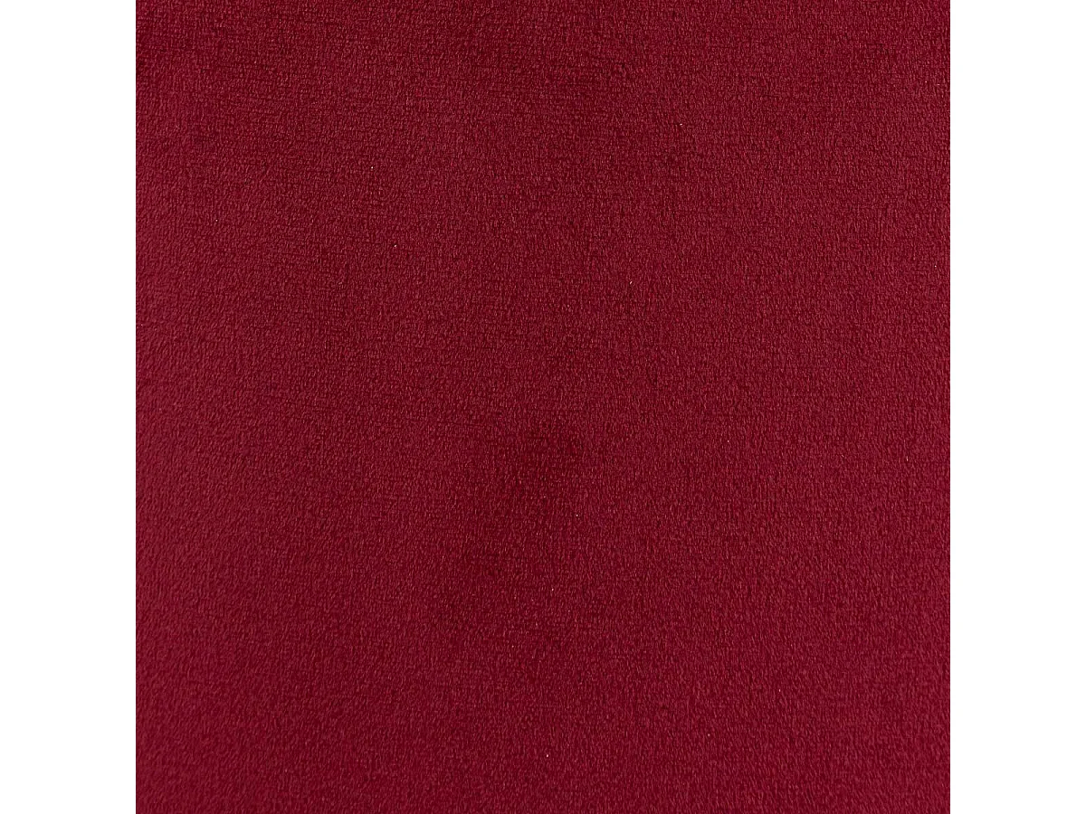 Lampe à Poser en Velours "Siana" 35cm Rouge Rubis