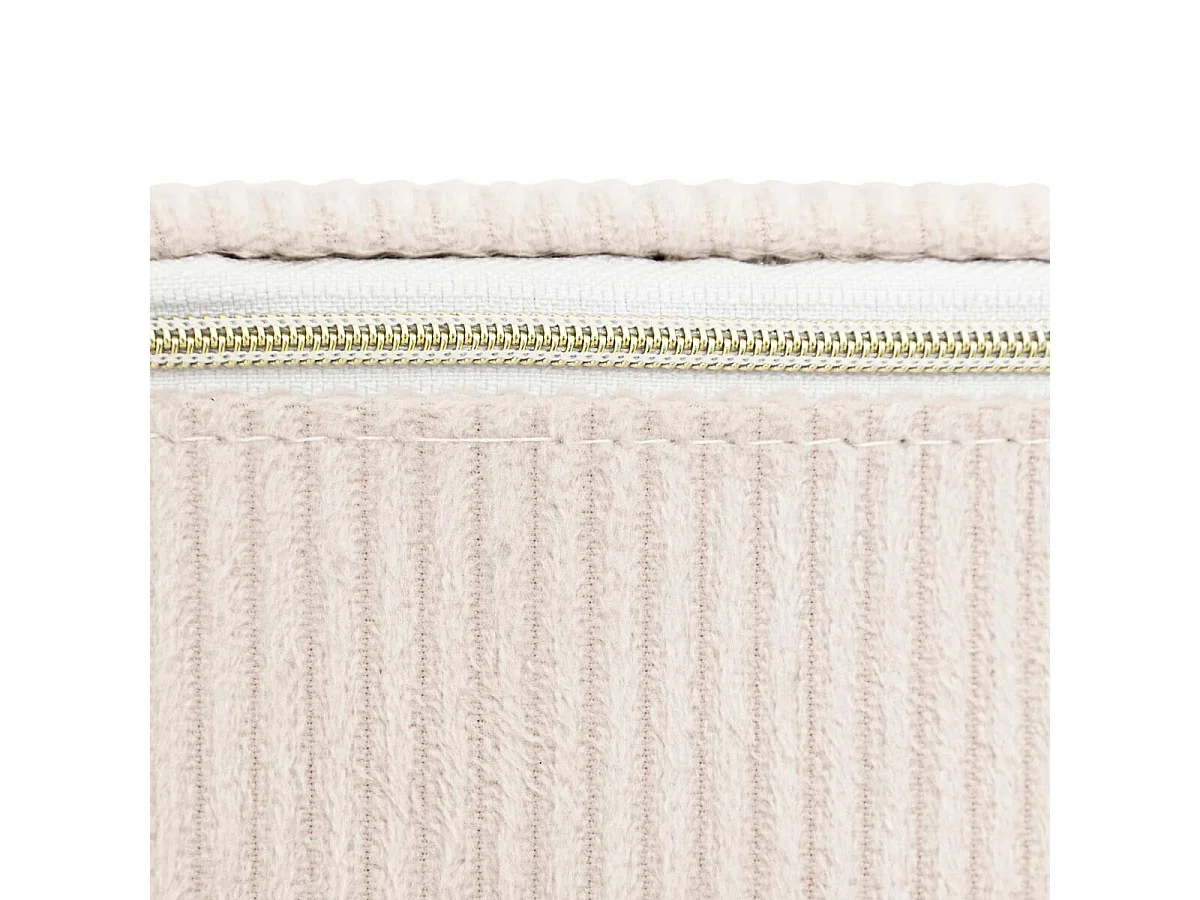 Boîte à Bijoux en Velours "Enya" 11cm Beige